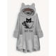 thumbnail image 4 of Cat Print Big Pocket Hoodie, Casual Long Sleeve Fleece Hoodies Sweatshirt, Women's Clothing, 4 of 5