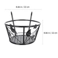 thumbnail image 2 of Greenadscape 2Ud Soporte Colgante De Hierro Para Macetas Negro Para Jardín Y Hogar Decorativo, 2 of 8