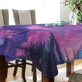 thumbnail image 4 of Yayeee Tablecloths for Rectangular Tables 60 x 108 inch Party Table Cover, Neon Jellyfish, 4 of 6