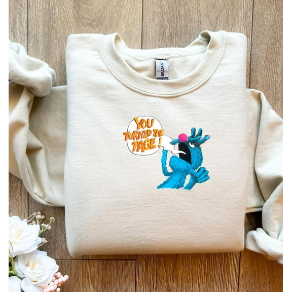 Retro Vintage The Monster at The End of This Book, Sweatshirt, ANANDHIS