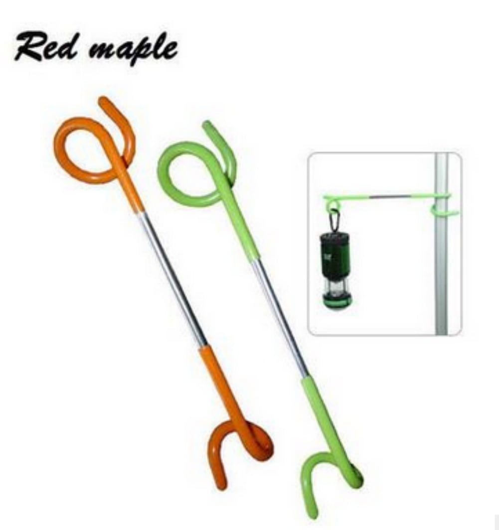 2pcs Multifunction Outdoor Camping Lantern Light Lamp Hanger Tent Pole