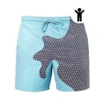 thumbnail image 1 of Magical Change Color Beach Shorts Child Swimming Trunks Swimwear Quick Dry Bathing For Boy, 1 of 4