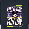 thumbnail image 3 of Disney - Field Day Fun Day - Men's Crew Neck Fleece Pullover, 3 of 5