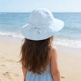thumbnail image 4 of Jamicy Bucket Sun Hat for Boys Girls Kids UPF 50+ Sun Protection Baby Bucket Hat Summer Beach Hats with Wide Brim for Boys & Girls, 4 of 10