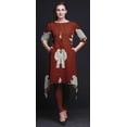thumbnail image 4 of Bimba Red Paisleys Paisley Indian Tunic Tops For Girls Printed Casual Top For Women Ethnic Kurti Medium, 4 of 6