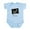 Sky Blue, variant on CafePress - Baby Throw Back Thursday Infant Bodysuit - Baby Light Bodysuit, Size Newborn - 24 Months