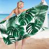 thumbnail image 1 of TIMIFIS Beach Towel Microfiber Beach Towel Super Lightweight Colorful Bath Towel Sandproof Beach Blanket Multi-Purpose Towel For Travel Swimming Pool 30x60 Inch Beach Accessories - Summer, 1 of 5