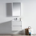 thumbnail image 6 of Valencia 24" w/ Medicine Cabinet (Glossy White), 6 of 7