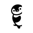 thumbnail image 3 of Vinyl Wall Art Decal - Little Penguin - 4.7" x 2" - Cute Animal Decor For Light Switch Window Mirror Luggage Car Bumper Laptop Computer Peel And Stick Skin Sticker Designs, 3 of 4
