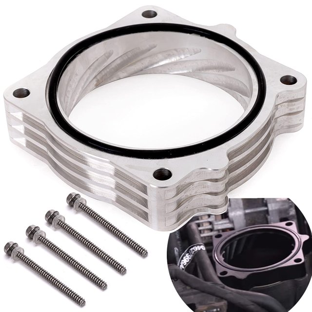 RJSPHH Throttle Body Spacer For 2009-2018 Dodge RAM 1500 2500 3500 5.7l v8
