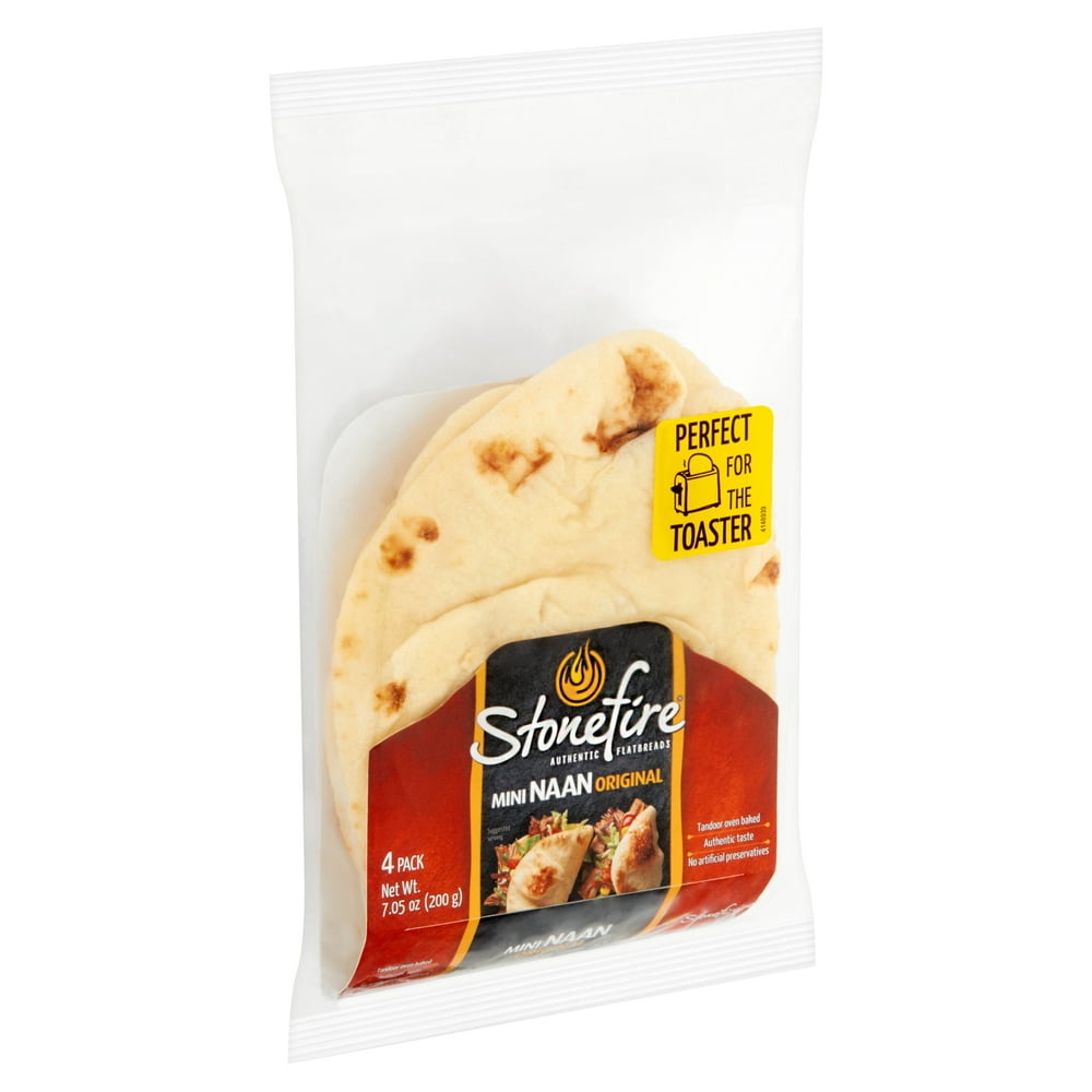 Stonefire Original Mini Naan, 7.05 Oz, 4 Count