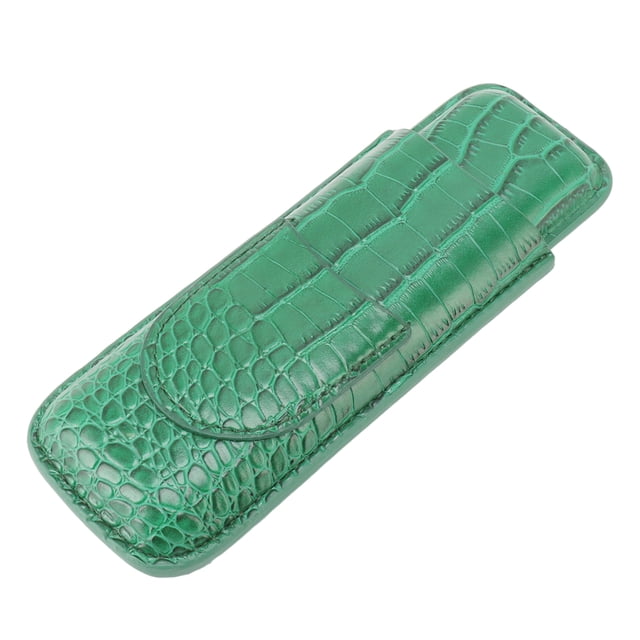 Cigar Case Holder Humidor Travel Size Leather Vintage Premium Portable Soft Leather For Humidifier Humidistat Single Room Humidifiers