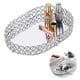 thumbnail image 2 of Bandeja de maquillaje de tocador JM cristal con espejo bandeja decorativa para baratijas de joyería S, 2 of 5
