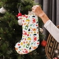 thumbnail image 5 of Picia Crabs Shrimps for 18in Christmas Stockings, Xmas Stocking for Kids, Holiday and Family Stocking for Fireplace or Party Decoration, 5 of 7