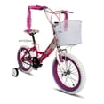 thumbnail image 2 of Bicicleta Black Panther Bravia Canasta Rodada 16 Ruedas Entrenadoras Fuxia, 2 of 2