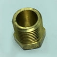 thumbnail image 2 of Conector de adaptador de tubo de rosca de enchufe de tubo de enchufe hundido de latón DYNWAVEMX Accesorio de manguera de rosca macho de latón, 2 of 8