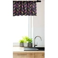 thumbnail image 3 of Ambesonne Giraffe Window Valance, Dots Color Silhouettes, 54" X 12", Multicolor, 3 of 3