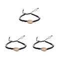 thumbnail image 2 of Qarigey 1 Juego de pulseras trenzadas hechas a mano, cómoda de concha, ambiente exótico, chicas adolescentes, accesorio de moda para el Type1 NO1, 2 of 6
