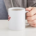 thumbnail image 6 of CafePress - Pickle (Red Vintage) Mug - 11 oz Ceramic Mug - Novelty Coffee Tea Cup, 6 of 6
