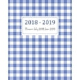 thumbnail image 1 of Planner July 2018 June 2019 : Two Year - Daily Weekly Monthly Calendar Planner 12 Months July 2018 to June 2019 for Academic Agenda Schedule Organizer Logbook and Journal Notebook Planners Blue Scottish Cover, 1 of 1