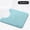 Blue, variant on Hengbo U-Shaped Toilet Shaggy Bathroom Contour Rug 20 x 20 inch U Shape Toilet Mat Navy Blue