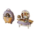 thumbnail image 1 of Children's Simulated Cooking Kitchen Food Cutting with Backpack Portable Educational Toys(Kitchen), 1 of 3