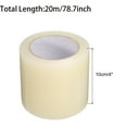 thumbnail image 2 of 3.9" x 78.7" Greenhouse Repair Tape,Bexikou Clear Polythene Repair Tape,Heavy Duty and Weatherproof Plastic Sheeting Repair Tape for Greenhouses, Plastic Sheeting, and Tents, 2 of 5