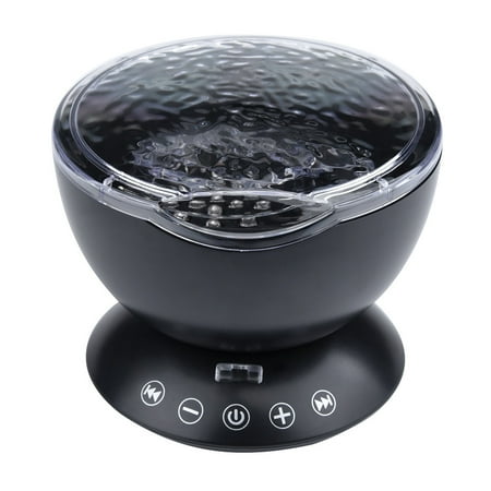 

Sleep Soother Remote Control Ocean Wave Projector 12LED Night Light