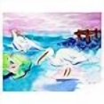 thumbnail image 3 of Betsy Drake PM440 Cocoa Nuts & Boats Place Mat - Set of 4, 3 of 4