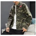 thumbnail image 3 of Camouflage Jacket Men's Spring Autumn Thin Aviation Sports Jacket Trendy Flight Pattern Denim Men's, 3 of 5