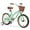 Mint Green, variant on Tyethy Women Bike 24" Single Speed City Comfort Bicycle with Basket for 14+ , Pink