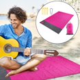 thumbnail image 3 of Ettsollp Beach Blanket Sand-proof Oversized Picnic Mat Foldable Design Reusable Water-Resistant Extra Large Beach Mat, 3 of 8