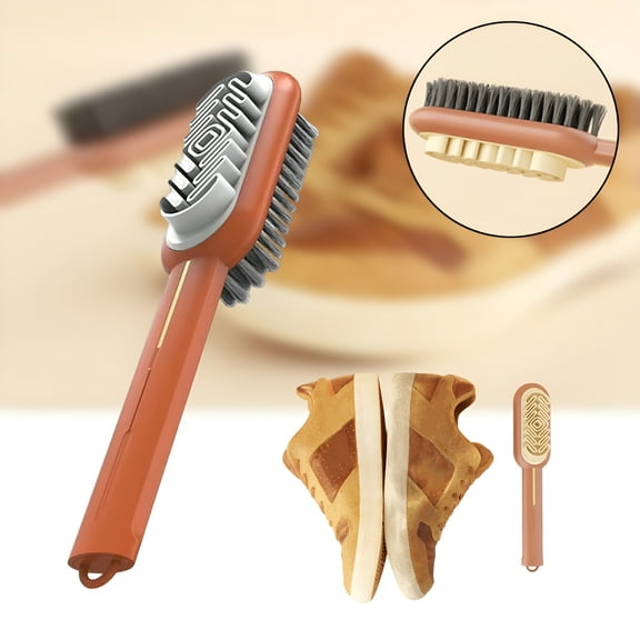 ACDANC Suede Shoe Brush Silicone Brush for Cleaning Nubuck Leather Boots Sneakers