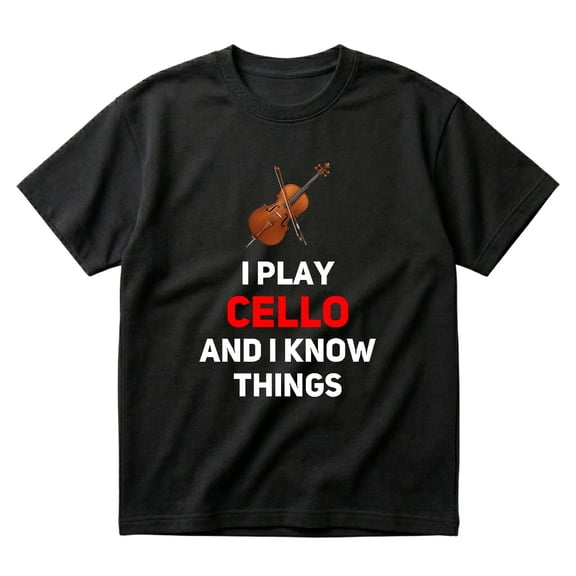 Funny Cello Gift For Boy Girl Music Lover Student T-Shirt