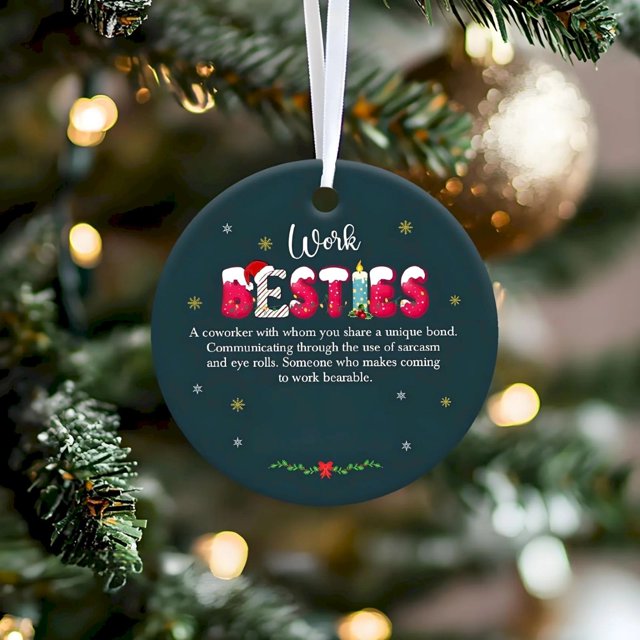 Home Decoration Gifts For Coworkers Emotional Support Coworker Coworker Gifts For Women Co Worker Gifts Christmas Funny Gifts For Coworkers Ceramic Ornament