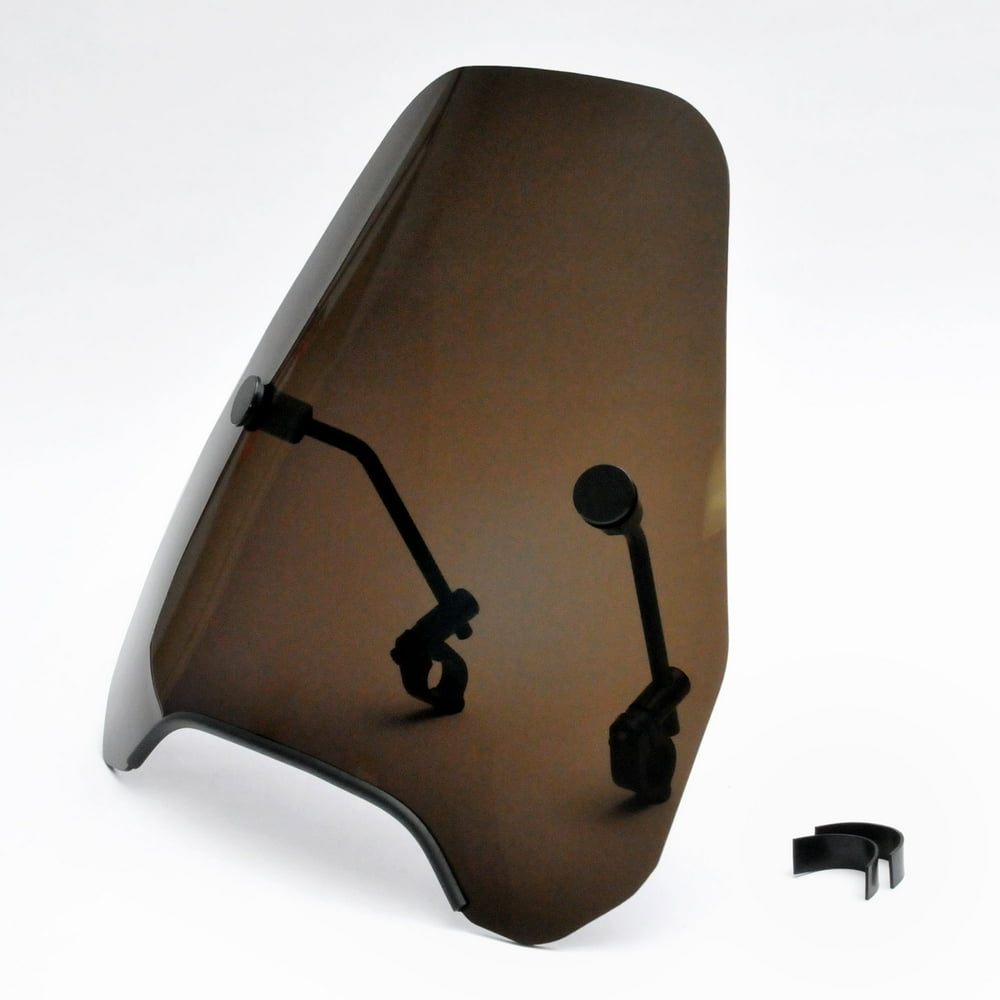 Krator 15" Smoke Tinted Windscreen Windshield Compatible with Honda 750