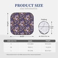 thumbnail image 3 of Xecao Snake And Floral for Foldable Car Sun Shades (2-Pack) offer sun protection with an easy-fold design for convenient windshield shading., 3 of 7