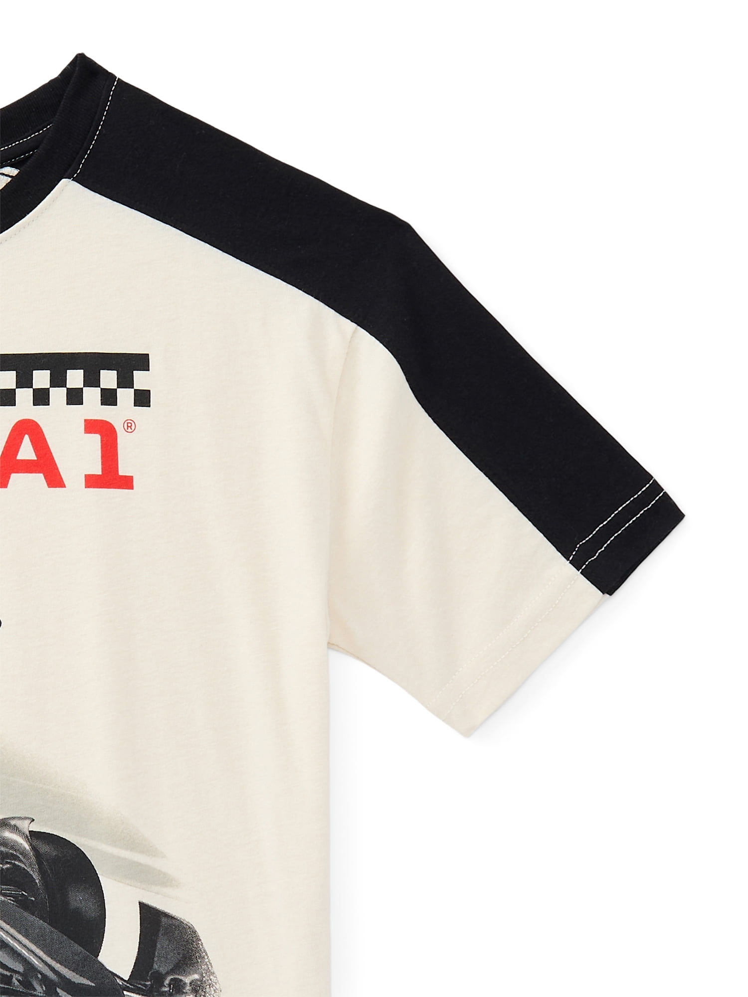 Formula 1 Racing Boys Graphic Tee with Short Sleeves, Sizes 4-18