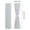 White, variant on French Door Curtains – Rod Pocket Thermal Blackout Curtain for Doors with Glass Window, Kitchen and Patio Doors for Privacy, 25 X 40 Inches Long, 1 Curtain Panel with Tieback, Beige