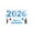 D, variant on Leodye 1PCS 2026 New Year Window Clings Stickers Double-Sided Christmas Window Decals for Glass Windows Decoration Indoor Happy New Years Eve Holiday Stickers -23.62*17.72in