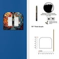 thumbnail image 2 of Off The Wall Plates - Gemini Zodiac Classic Decorative Acrylic Cover Double Paddle Rocker Wallplate, 2 of 5