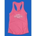 thumbnail image 3 of A Happy Independence Day Racerback Tank Women -Image by Shutterstock, Female Medium, 3 of 4