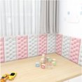 thumbnail image 3 of Calcomanías De Pared 3D XPE Espuma 3D Pegatinas Para Decoración Del Hogar Dormitorio Para Niños Cama Cojín Suave Almohadilla De Alto Rango, 3 of 4
