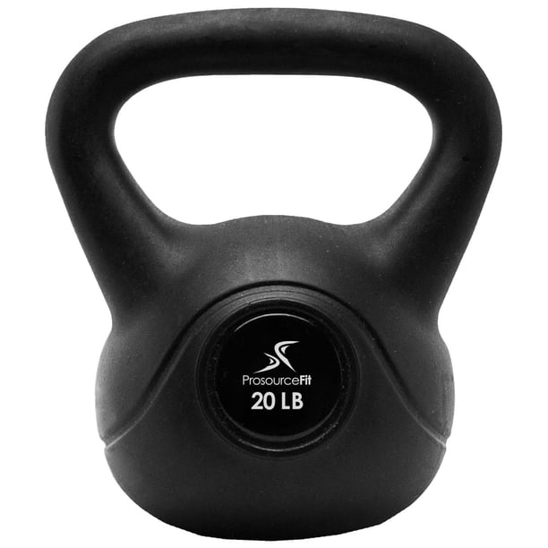Pesa rusa de plástico de vinilo ProsourceFit de 10, 15, 20, 25, 30 y 35 lbs