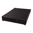 thumbnail image 1 of Base Cama Queen Size Tacto Piel Chocolate De Madera Tapizada Colchones Recamaras Mobeler Orión, 1 of 3