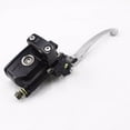 thumbnail image 3 of Silver Flame 7/8" 22mm Reservoir Brake Hydraulic Clutch Lever Street Bike Motorcycle Cruiser Old School Cafe Racer, 3 of 5