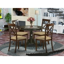 HomeStock Handcrafted Haven Dining Set-HomeStock Table And 4 Chairs For Dining Room