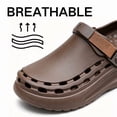 thumbnail image 3 of CHICVOMEY Clogs for Men Lightweight Non Slip on Thick Sole Comfortable Outdoor Sandals Slippers Beach Casual Indoor, 3 of 7