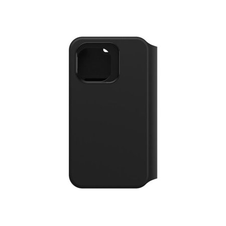 OtterBox - Strada Via Case for Apple iPhone 13 - Black Night