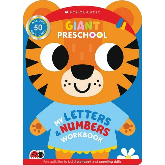 Scholastic Early Learners Giant Preschool: My Alphabet and Counting Workbook (Scholastic Early Learners), (Paperback)
